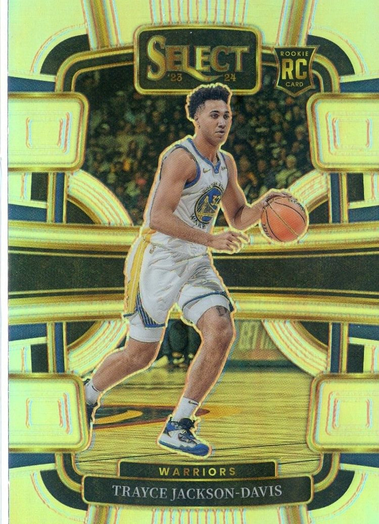 2023-24 Panini Select TRAYCE JACKSON-DAVIS RC ROOKIE #84 CONCOURSE SILVER PRIZM