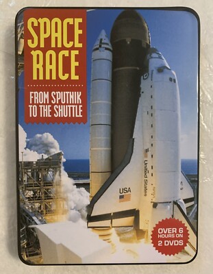 Space Race From Sputnik to The Shuttle DVD Metal Case Box Set NASA Archives