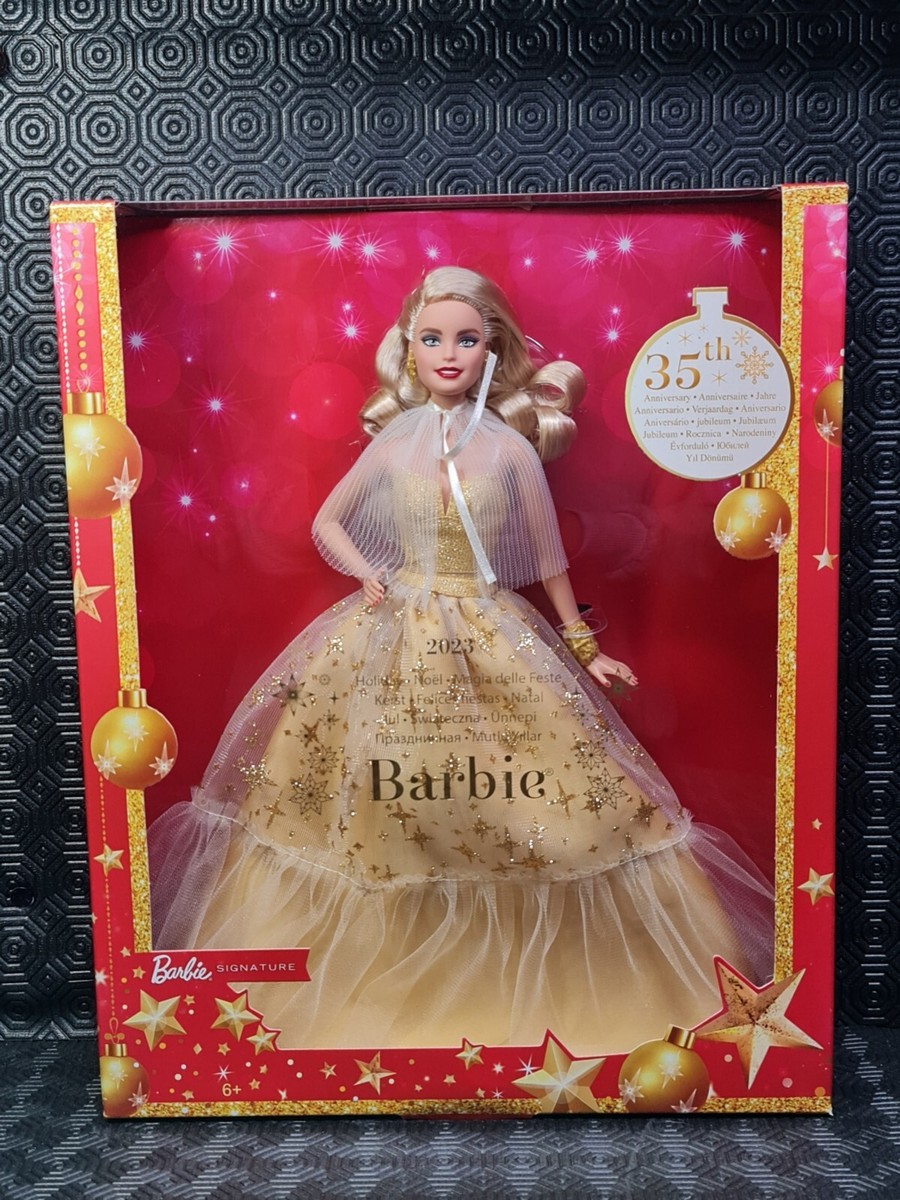35th Anniversary Barbie 2022 Magia Delle Feste Mattel 2023 Holiday