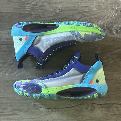 Nike Air Jordan 34 XXXIV EYBL Low Regency Purple Mens Shoes CZ7747