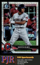 2018 Bowman Mega Box #BCP88 Quentin Holmes Cleveland Indians  Chrome Prospects