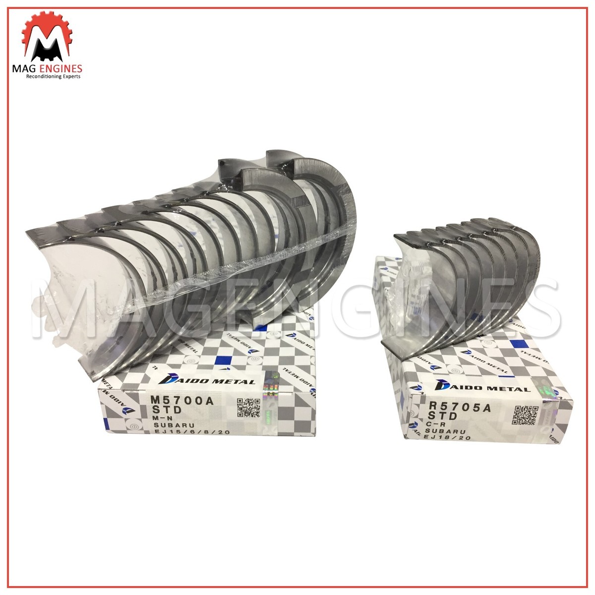 MAIN & CON ROD BEARINGS SET SUBARU EJ18 EJ20 EJ25 FOR IMPREZA