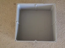 Cantex 5133713 PVC Junction Box 12"X12"X6" 810cu” Base Only - New!