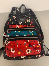 MARC JACOBS womans multi color floral backpack