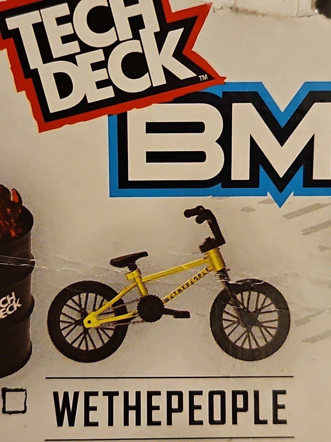 Tech Deck BMX Freestyle Hits Finger Bike Wethepeople Yellow Target