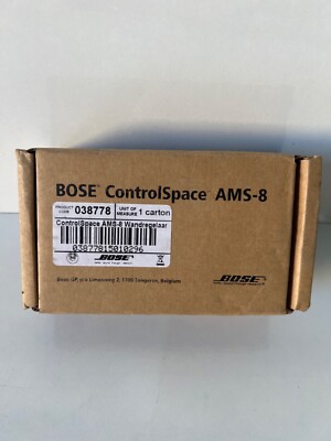 Bose ControlSpace AMS-8 Wandregelgerät, W Farbe