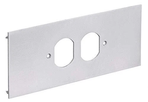 HUBBELL WIRING DEVICES HBLALUDR Duplex Receptacle Cover