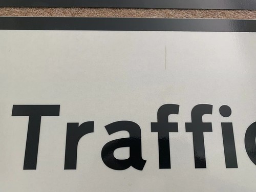 Human Traffic Movie Art Road Sign Type 1 and Prototype - Picture 4 of 4