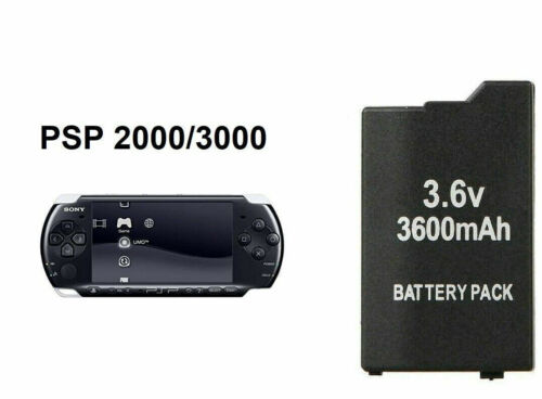 3.6V 3600mAh Replacement Rechargeable Battery Compatible Sony PSP-2000 / 3000 - Afbeelding 1 van 1