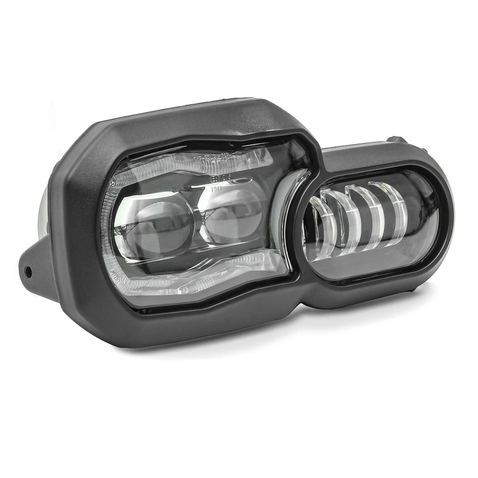 LED Scheinwerfer QL2 für BMW F 700 GS 13-17 Hauptscheinwerfer ECE - Bild 2 von 4