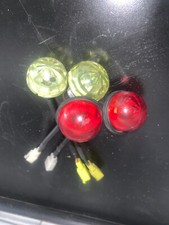 SHOPRIDER CADIZ 8MPH MOBILITY SCOOTER SET OF REAR LIGHTS GOOD WORKING USED ORDER