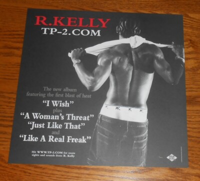R. Kelly TP-2.com Poster 2-Sided Flat 2000 Promo 12x12 RARE | eBay