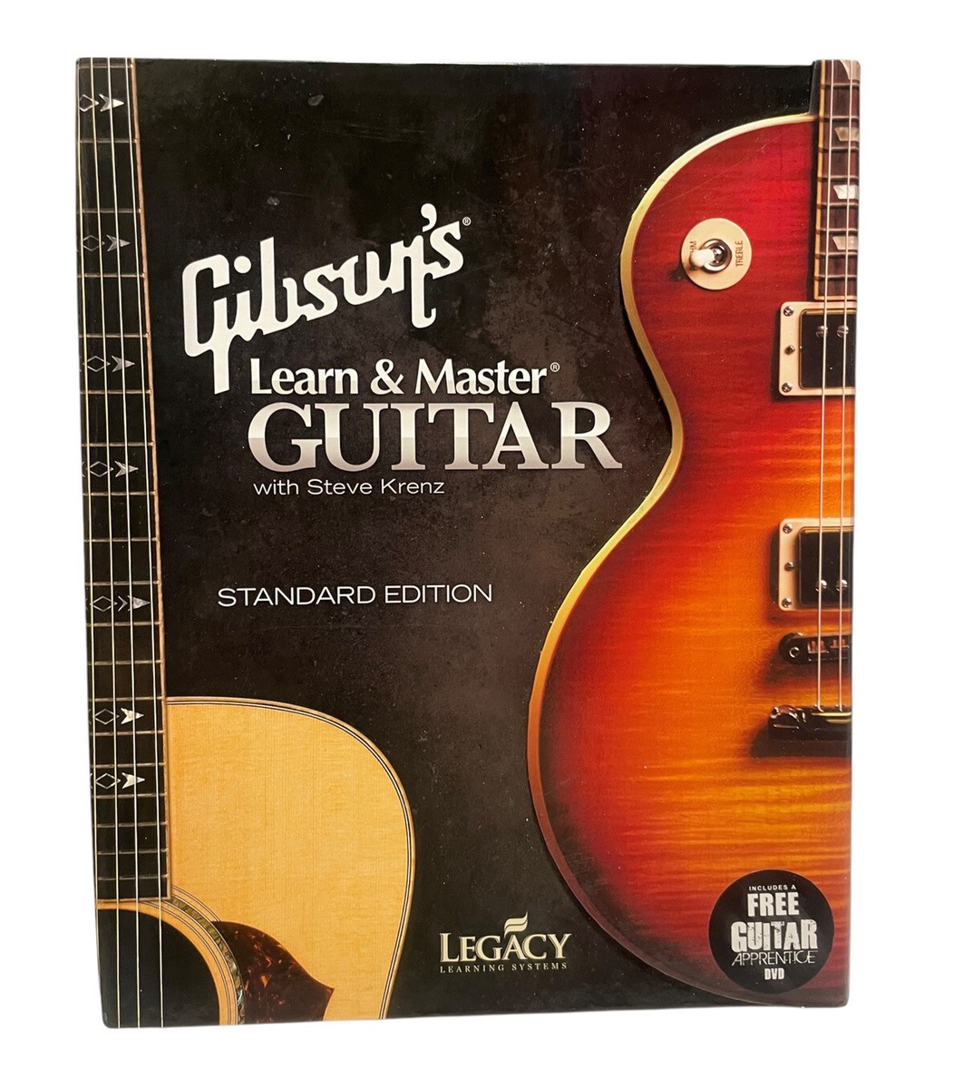 Gibson's Learn & Master Guitar Boxed Dvd/CD Set Legacy Of Learning