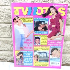 Tv Notas Magazine Arleth Teran Ana Barbara August 2000