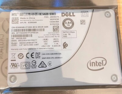 Intel SSD S4500 Series 3.84TB 2.5''6Gb/s Solid State Drive DELL (SSDSC2KB038T7R)