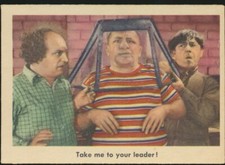 1959 Fleer Three Stooges Trading Cards 28