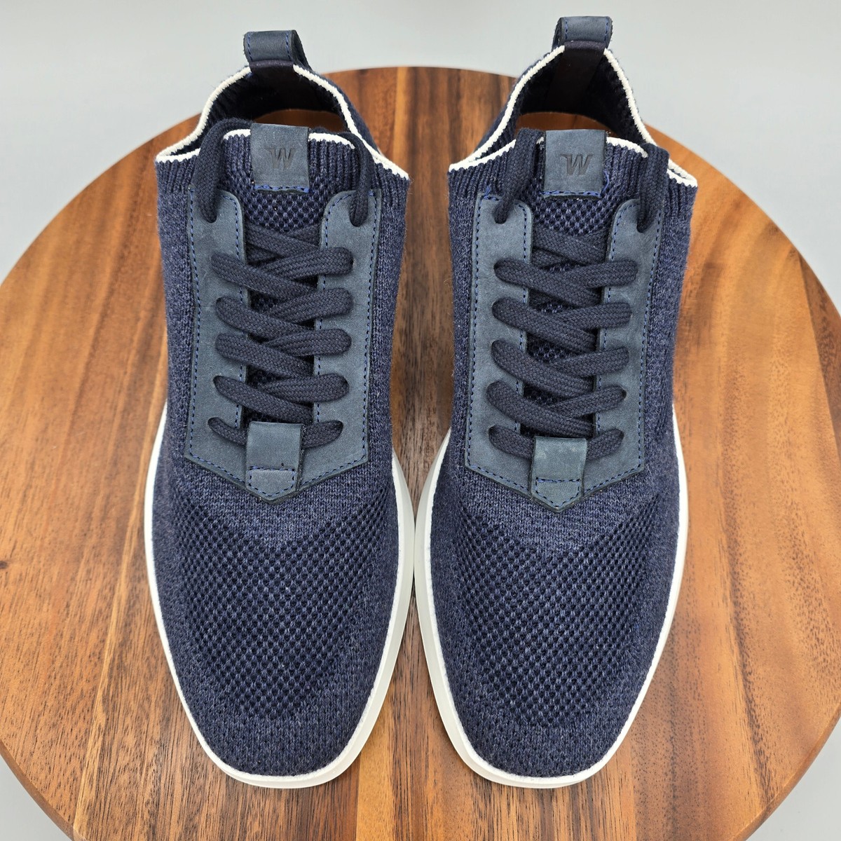 Wolf and Shepherd Knit Trainer Shoes Men display picture 2
