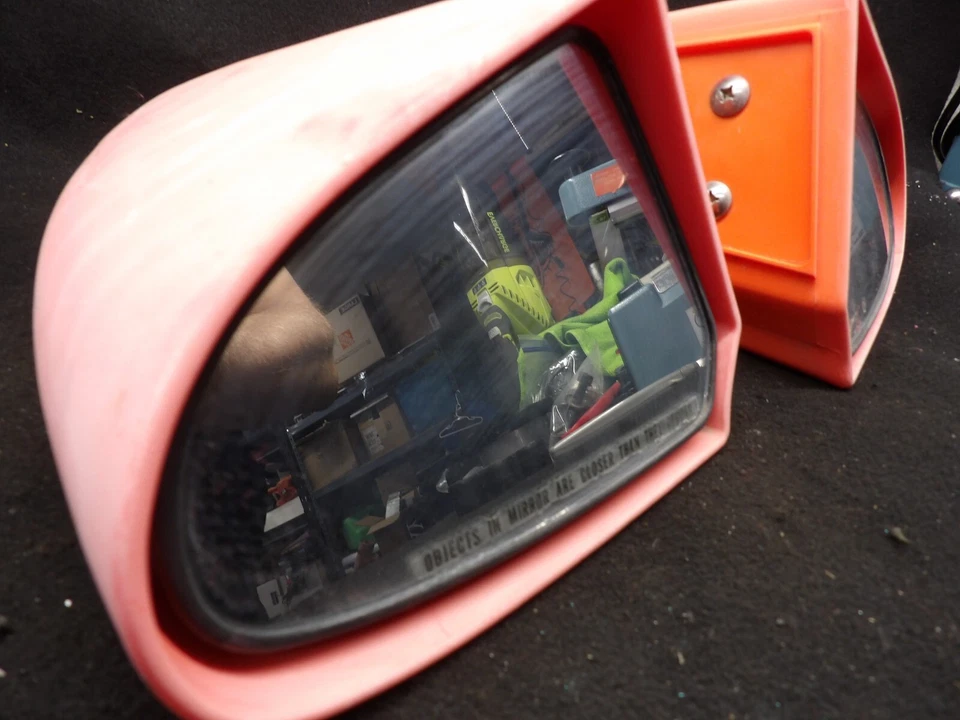 Juego de espejos retrovisores Yamaha Wave Raider 1994 naranja GH1-6596B-00-00 izquierda derecha Foto 3 de 4