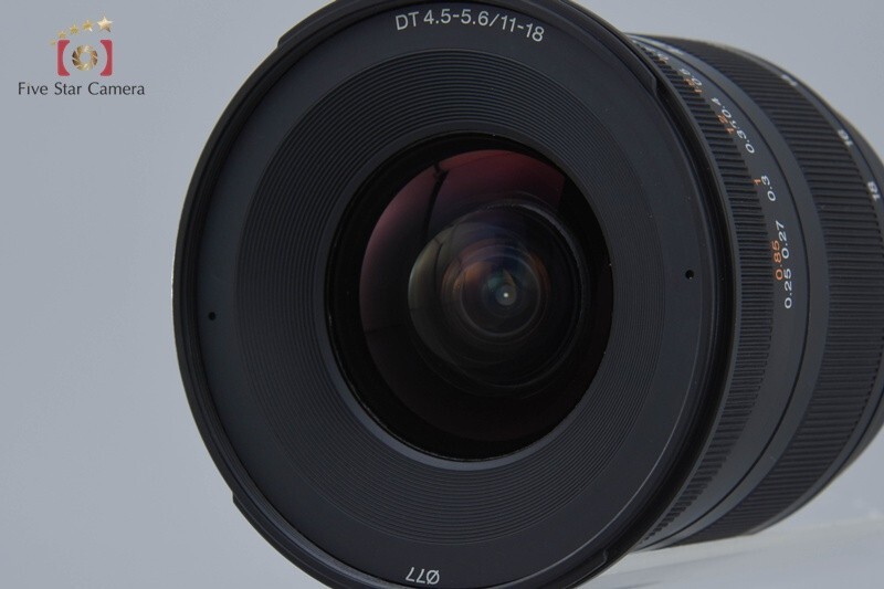 【新品未使用】SONY DT 11-18mm 1:4.5-5.6 SAL1118 USED Sony DT 11-18mm f/4.5-5.6 SAL1118 Excellent FREE