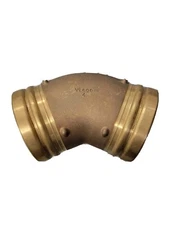 4" Propress XL Bronze 45 Elbow (CxC) Viega 91427