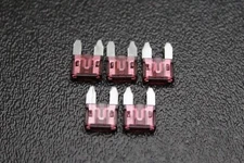 5 PACK ATM 40 AMP FUSES MINI FUSE BLADE STYLE CAR BOAT AUTOMOTIVE AUTO ATM40
