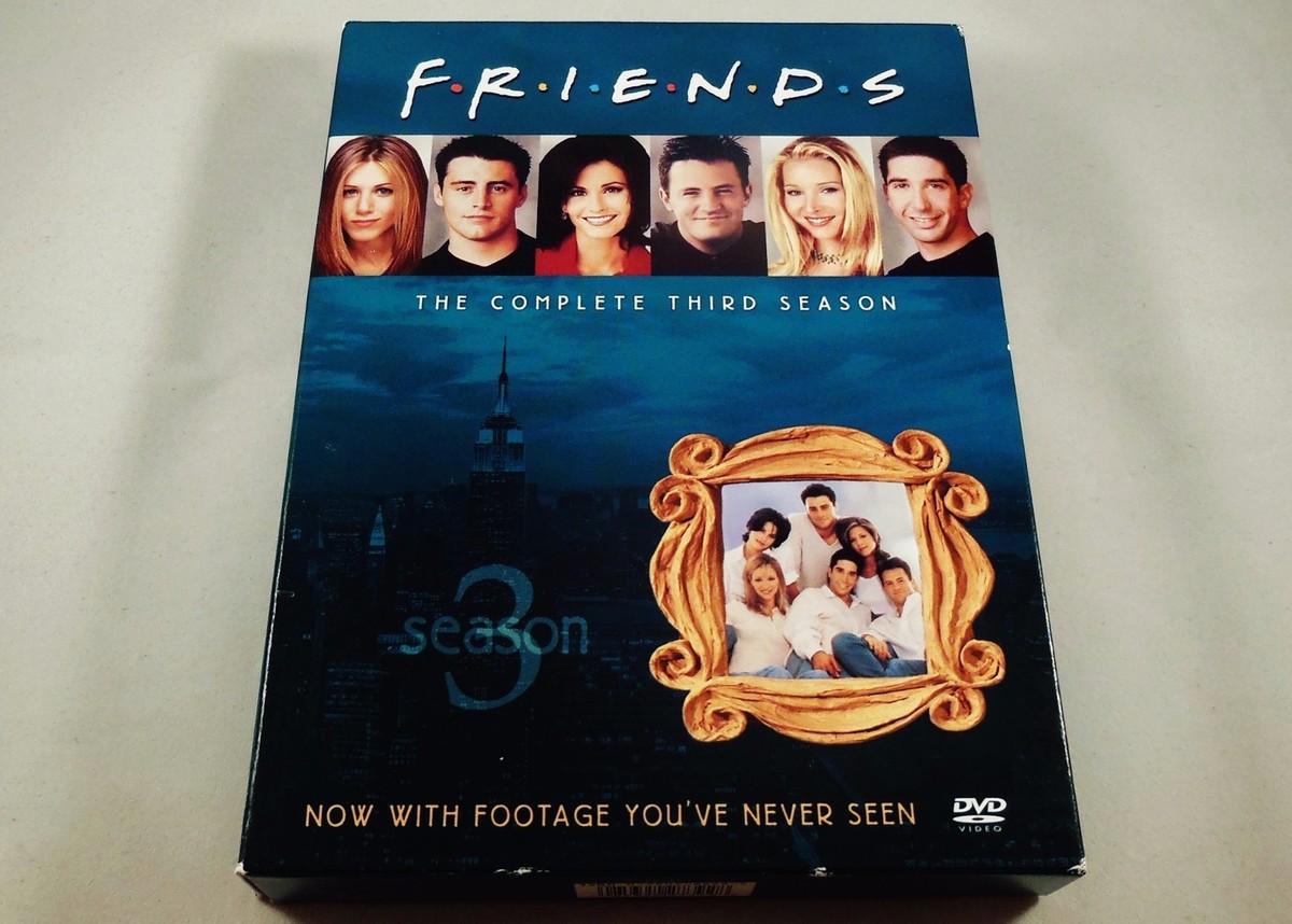 Friends The Complete Third Season DVD 4-Disc Set Jennifer