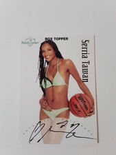  BENCHWARMER 2002 Box Topper Serria Tawan  Autograph 