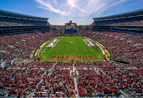 Alabama Crimson Tide Bryant-Denny Football Stadium Field 48x36-8x10 CHOICES - Picture 55 of 66