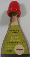 Major Seal Corp Perfect Bottle Cap 1955 Vintage Red Stocking Stuffer USA Made
