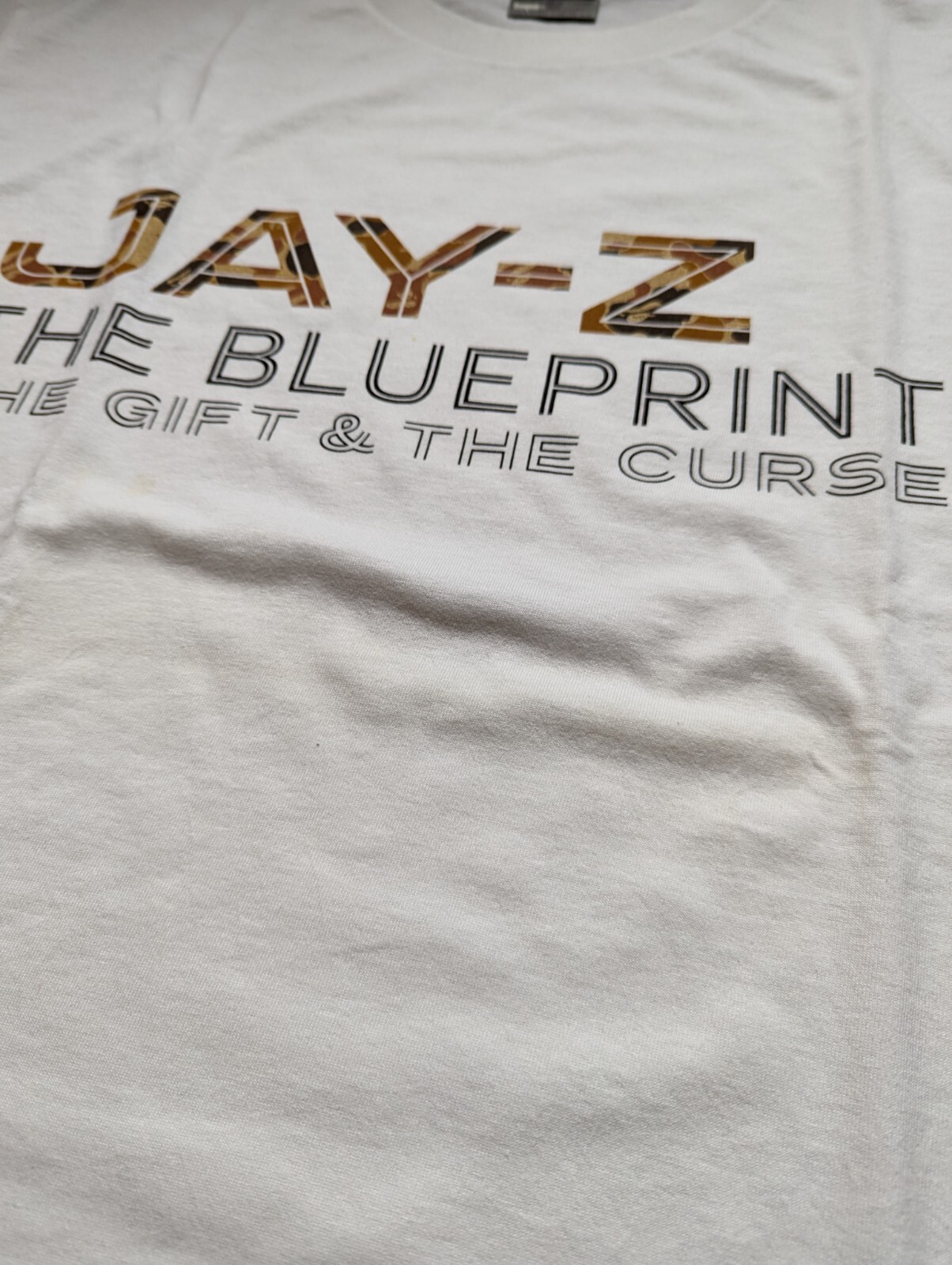 JAY-Z Ape THE BLUEPRINT T-shirt  XL 2 image 9