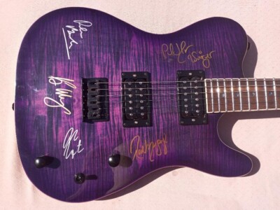 Winger Band Guitar poster Wall Art Print of John Roth Grote GT-150 size 11x17in