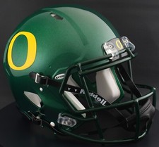OREGON DUCKS NCAA Riddell Speed Full Size REPLICA Football Helmet
