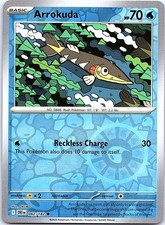 Arrokuda Destined Rivals 062/182 Common Pokemon Reverse Holo NM Pokemon Card
