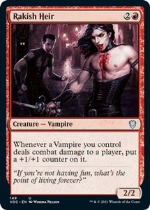 Rakish Heir 149/199 Commander: Innistrad: Crimson Vow MTG