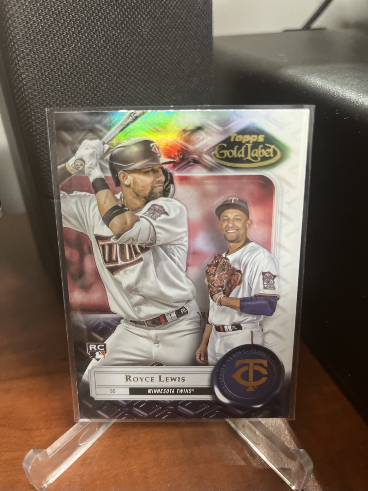 2022 Topps Gold Label Royce Lewis RC Rookie Class 1 #86 Minnesota Twins