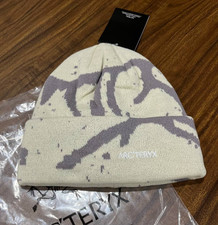 Arc  teryx Grotto Toque Beanie Merino Wool Beige Knit Unisex Winter Hat NWT 2026