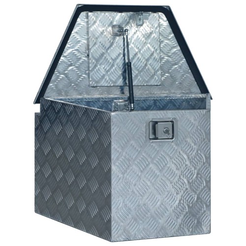 Aluminiumkiste Transportkiste Werkzeugkiste Alubox Werkzeugkoffer Schwarz Silber - Bild 34 von 44