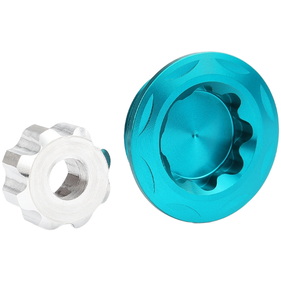 Dust Collector Stack Cap Ultralight Anodized Aluminum Crank Dust Cap for Flat Bar Drop Bar Bikes ...