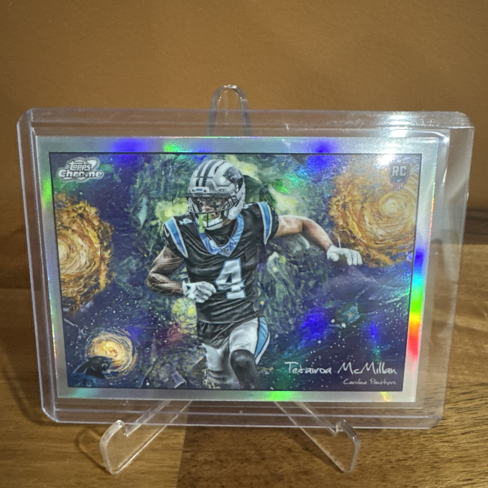 2025 Topps Chrome Starry Night Refractor #STN-6 Tetairoa McMillan RC SP GM