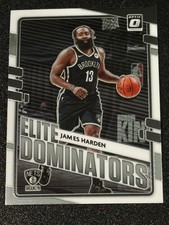 2020-21 Donruss Optic #5 James Harden Elite Dominators Base Brooklyn Nets