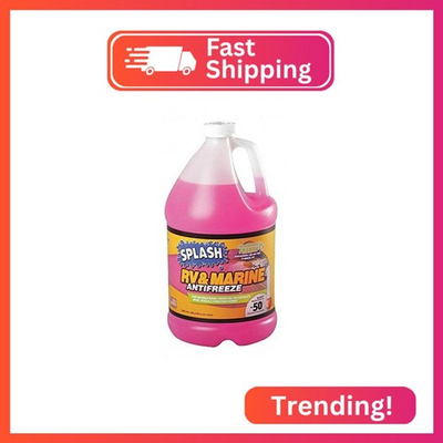 #ad Splash RV Marine Antifreeze 1 gal Plastic Bottle 50 Point Freezing F 1 $13.04