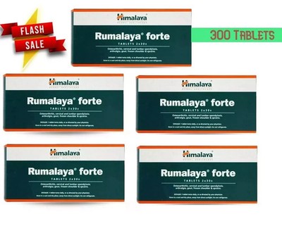 5x Himalaya Rumalaya Forte 300 Tablets Herbal Joint Pain Relief Support Tablet
