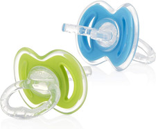 2-Pack Gum-Eez Pacifier Teethers, Colors May Vary