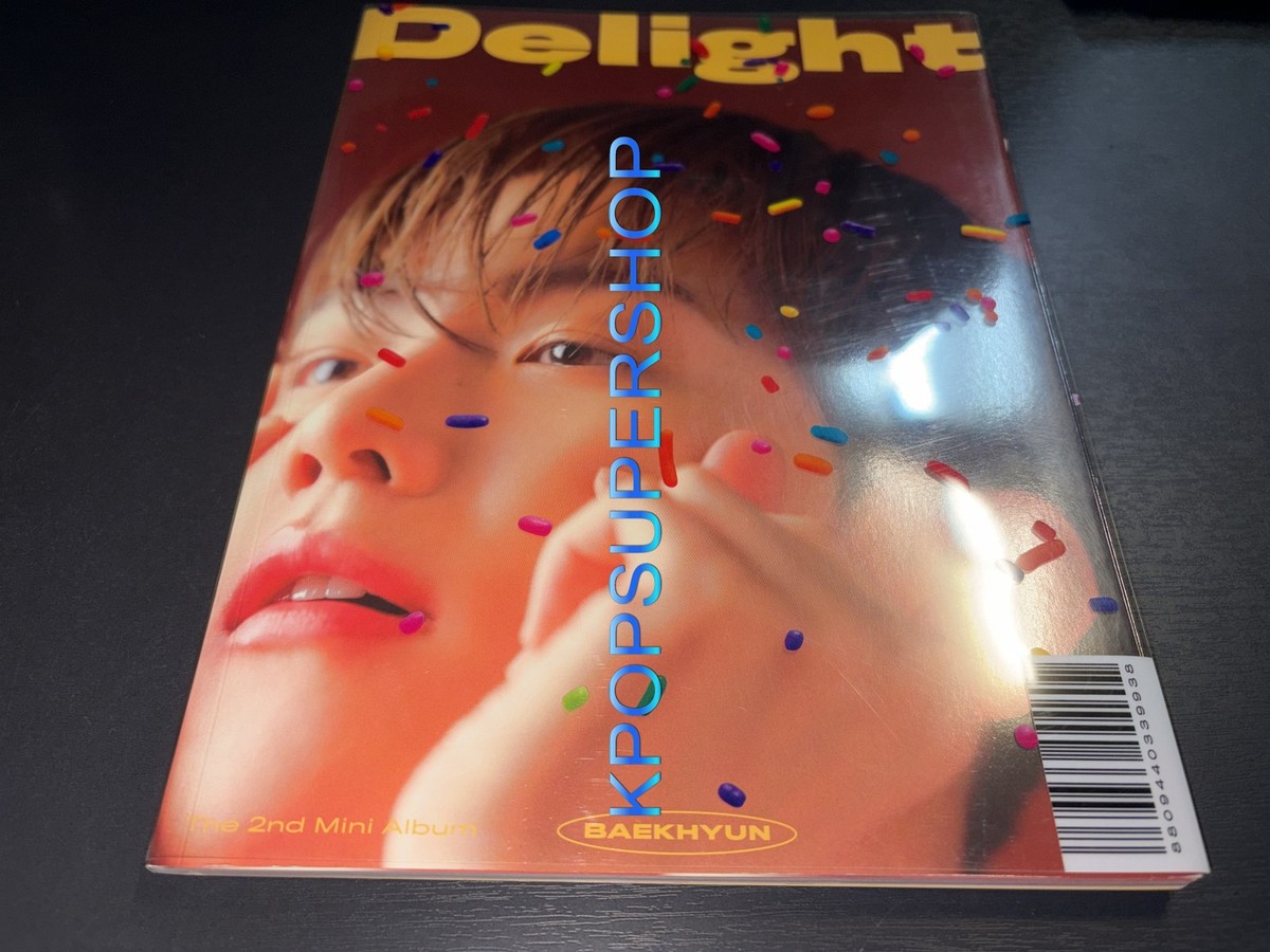 Baekhyun 2nd Mini Album Delight CD Photobook Photocard Great EXO