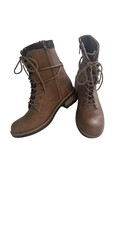 Rocketdog Brown Ankle Lace Zip Boots Women