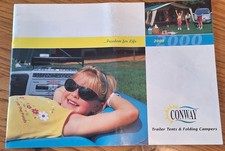 Conway Trailer Tent & Folding Camper 2000 Freedom For Life Range Sales Brochure
