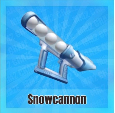 NEW Christmas Snowcannon Gun Murder Mystery 2 | MM2 | Cheap + Fast