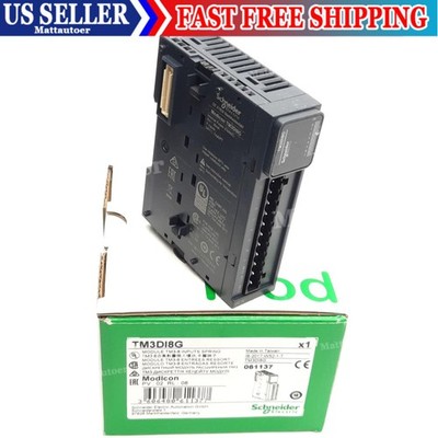 Schneider Electric TM3DI8G Modicon Input Module, 8 IEC Inputs, 24VDC 7mA Supply