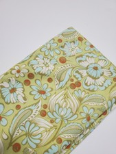 Tula Pink Fabric Chipper Wanderer Floral Mint Sew Quilt OOP FAT QUARTER