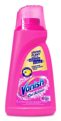 Vanish Oxi Action Pink Gel Fleckenentferner für farbige Kleidung 1L
